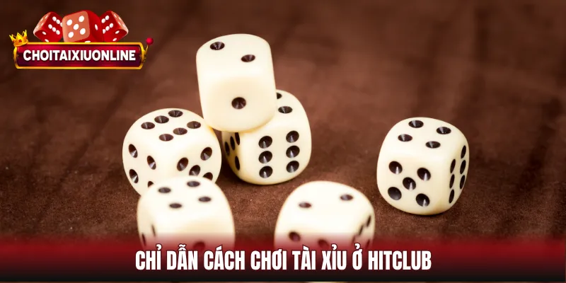 Chỉ dẫn cách chơi tài xỉu ở Hitclub