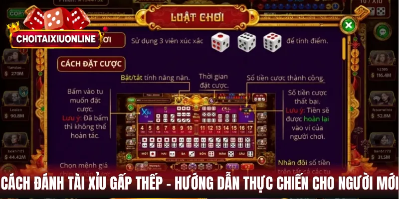 Tài xỉu gấp thếp